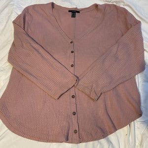 Pink knit sweater, Willing to negotiate price!(: